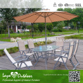 Customized Factory beautiful outdoor furniture cheap patio set 4 seats 6 seats